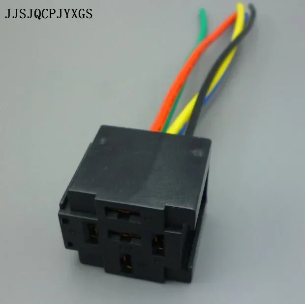 JJSJQCPJYXGS 12 В 40a 80A 5-контактный 5P автомобильный жгут Новое поступление