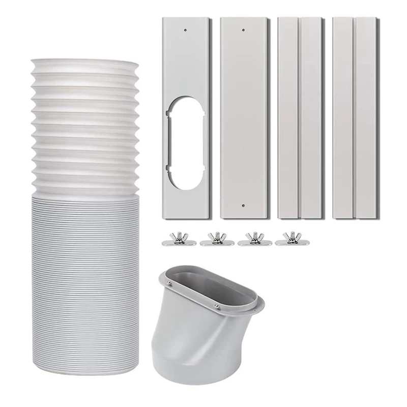 

Portable Air Conditioner Windows Vent Kit Replacement Window Seal Exhaust Hose For Unit Universal For Sliding Windows