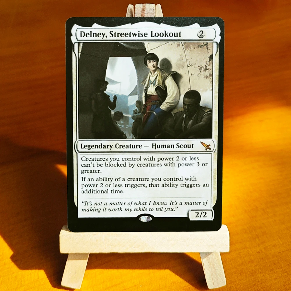 Фото Редкие эксклюзивные игровые карты TCG Magical Holo Cards - Delney Streetwise Lookout/Grand Abolisher/Appa Steadfast Guardian/Teferis Protection №4