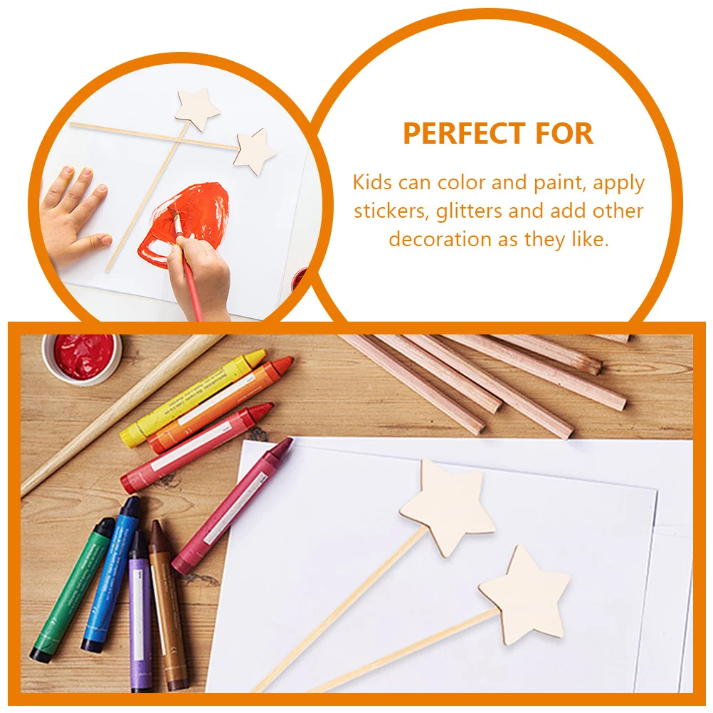 Рисунок 3 - Разноцветные деревянные палочк