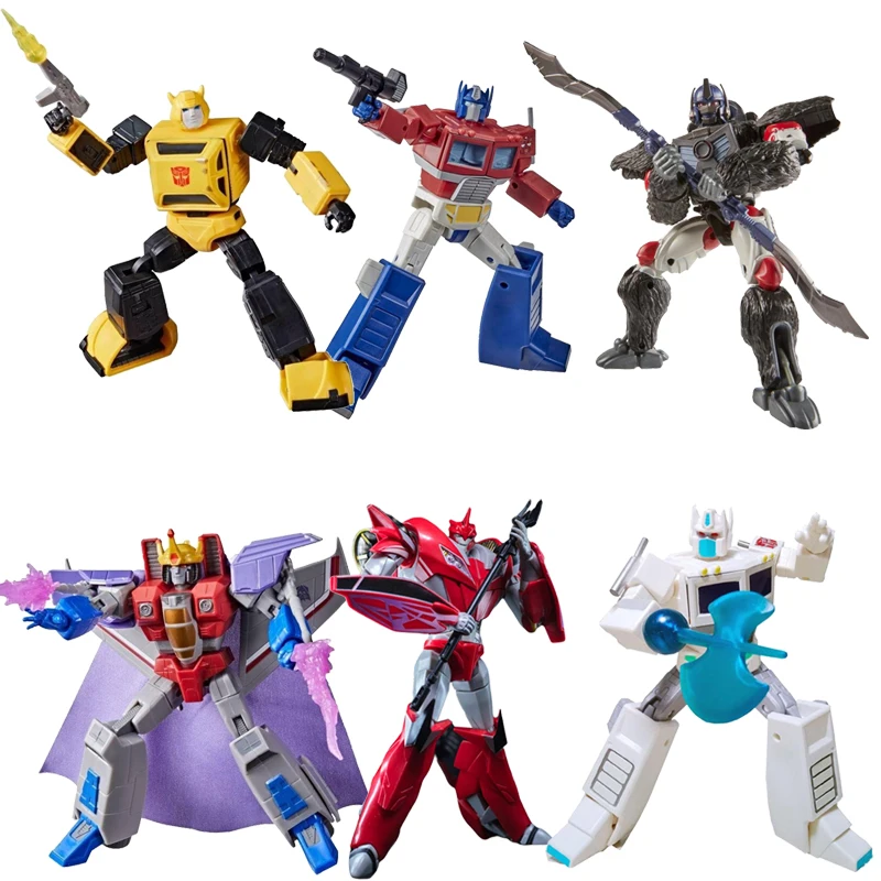 Трансформеры RED G1 Optimus Prime Arcee Cheetor Soundwave неформируемая ультра-магнитная игрушка |