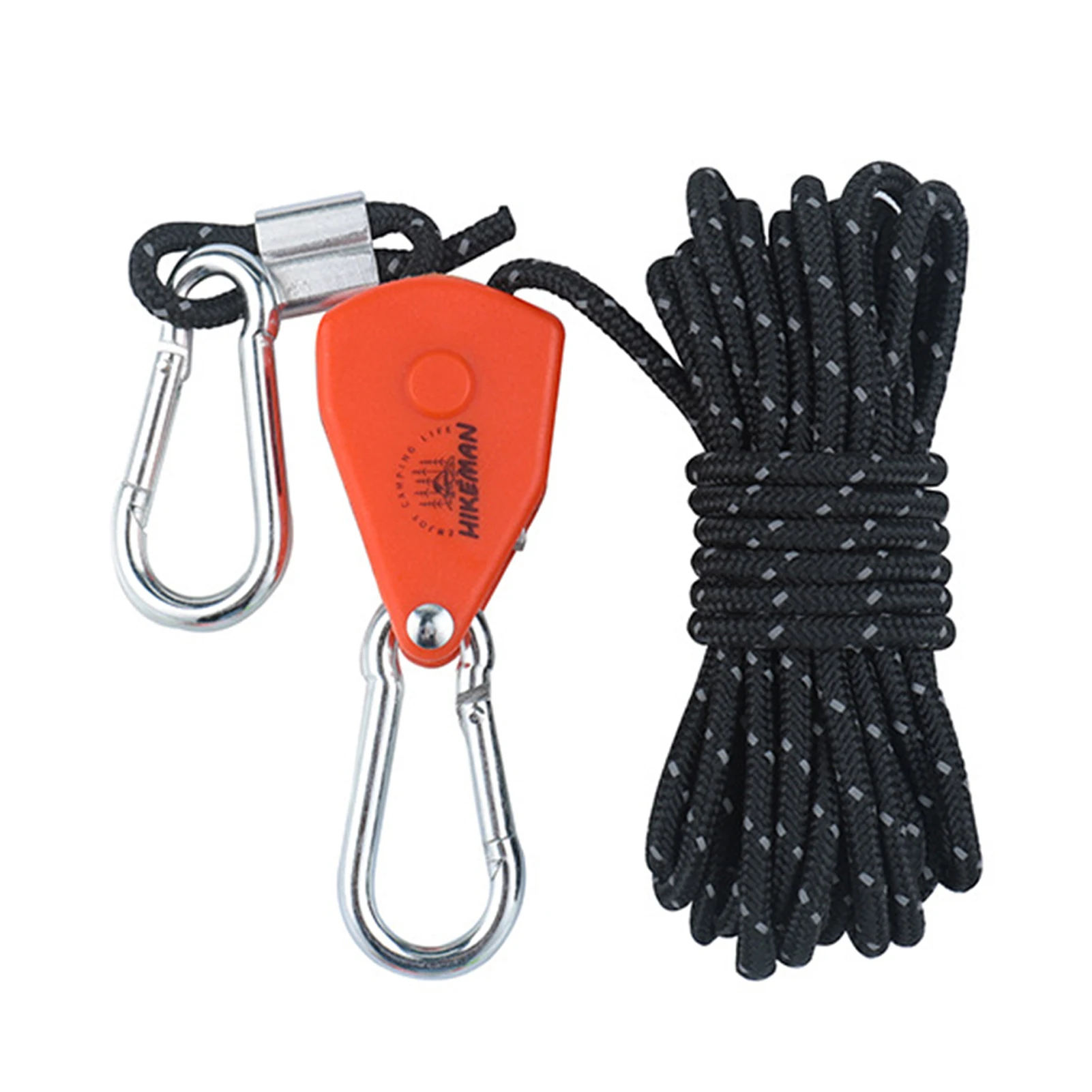 

Веревка для кемпинга с Натяжителем, светоотражающая веревка для кемпинга, универсальная веревка для палатки, стяжки с регулирующими отверс...