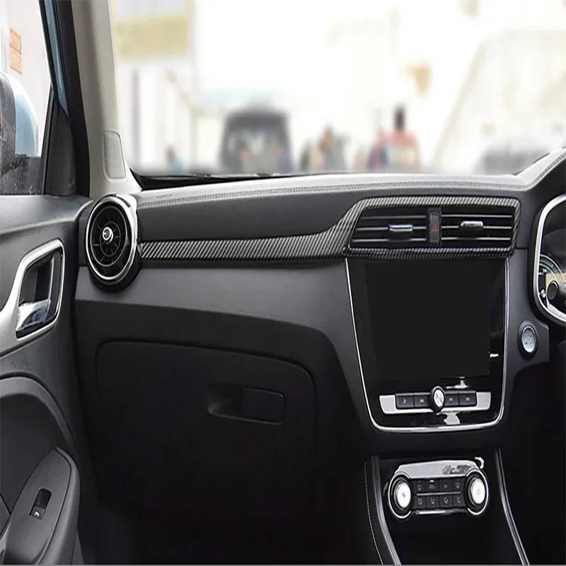 Крышка центральной панели управления LHD RHD для MG ZS 2017-2023 2024 abs из углеродного