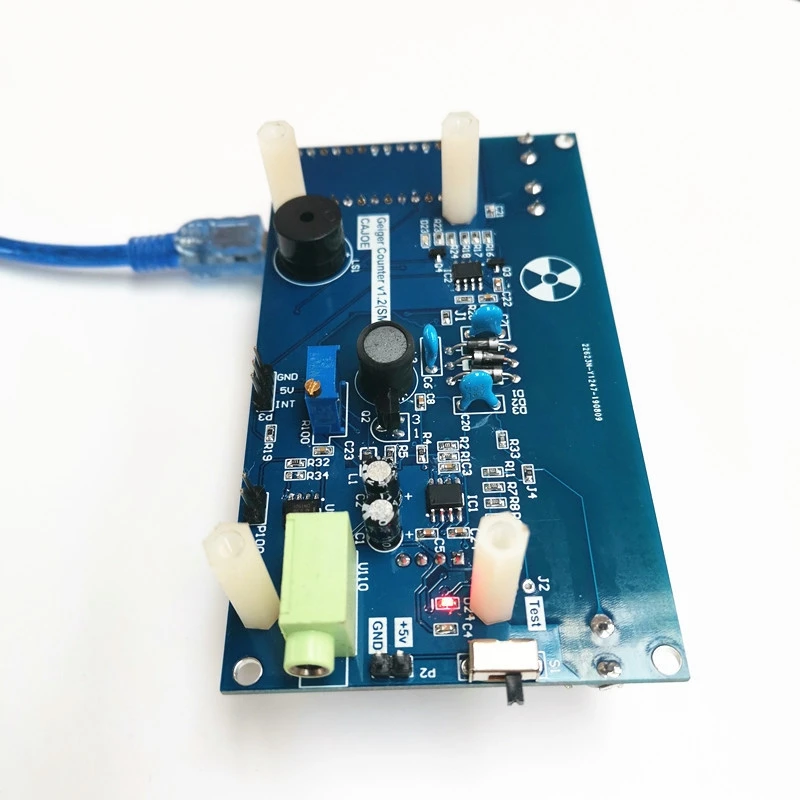 Набор счетчиков Гейгера модуль детектора ядерного излучения с дисплеем дозиметр