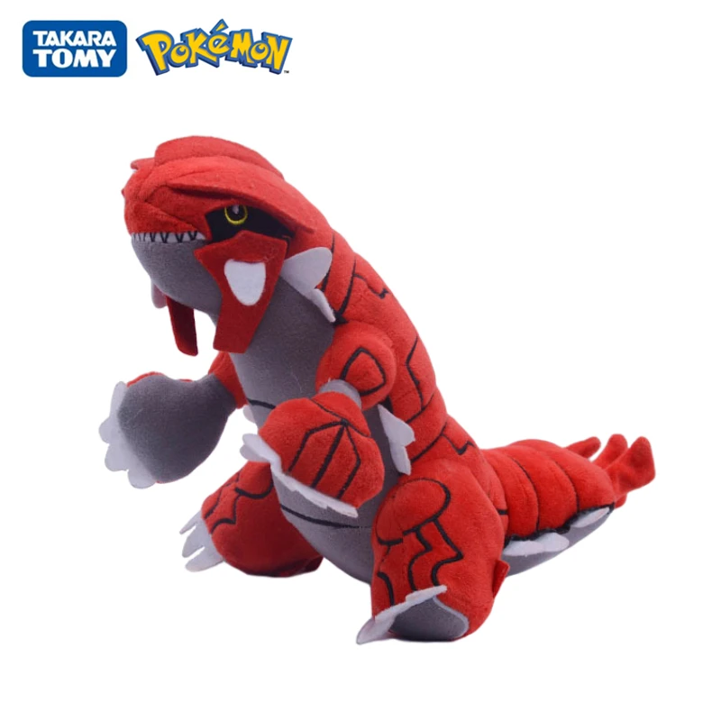 

30cm Pokemon Ruby Groudon Plush Toy Pikachu Cartoon Cute Anime Figure Model Stuffed Plush Dolls Pendant Toys Girl Kids Xmas Gift