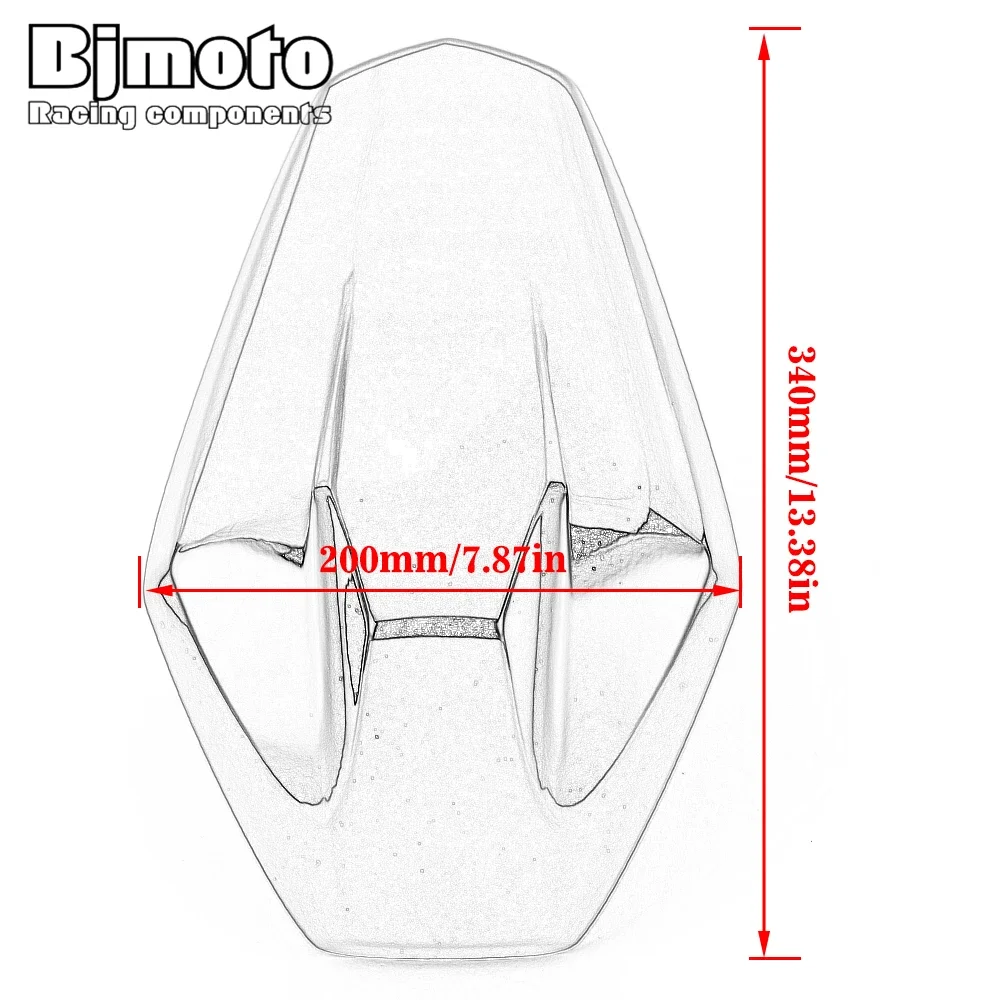 Обтекатель заднего пассажирского сиденья для KAWASAKI Z H2 ZH2 SE 2020 2021 2022 2023