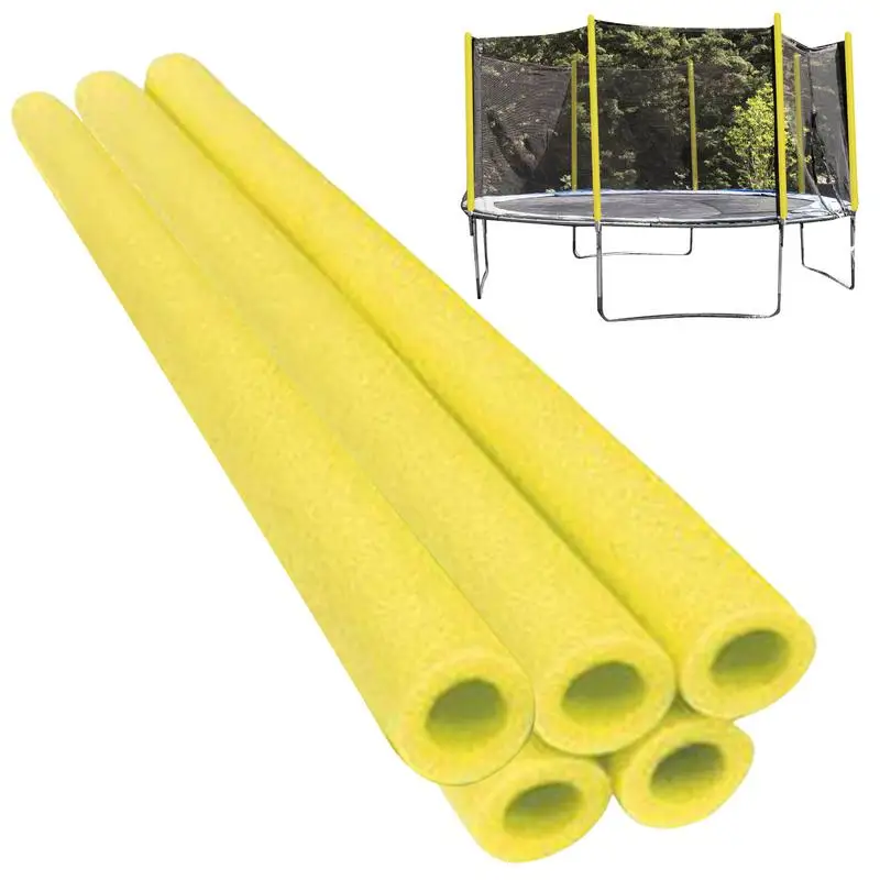 

Trampoline Poles Sleeves Kit 40Cm Trampoline Foam Tubing Sponge Tube Fence Anti-Collision Protection Empty Round Tube