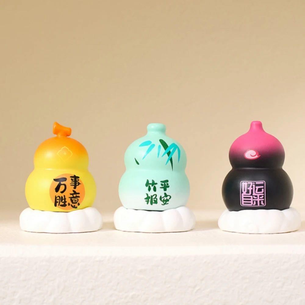Фото Lucky Gourd Surprise слепая коробка Fulu маленький орнамент модная игровая кукла милый подарок ручной работы украшение для рабочего стола №2