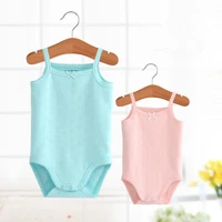 0 3 years old cotton baby bag fart clothes summer girl baby triangle romper