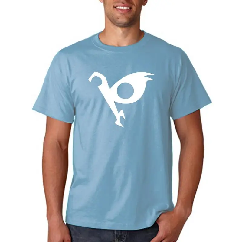 

Мужская хлопковая футболка с коротким рукавом, круглым вырезом и принтом манги