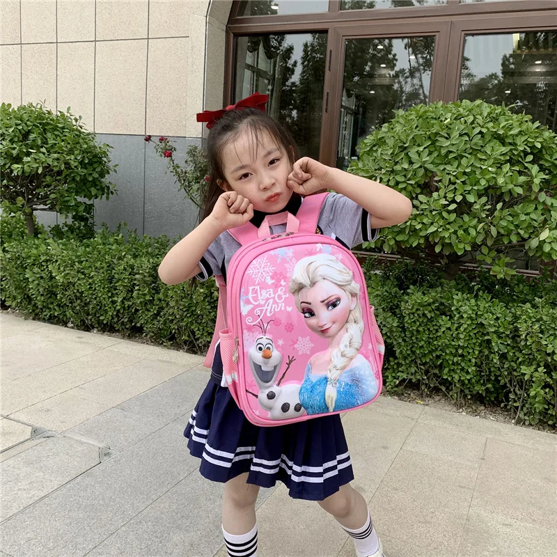 Школьный портфель Disney для девочек ортопедический рюкзак на плечо начальной