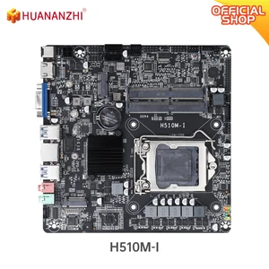 HUANANZHI H510M-I ITX Motherboard Intel LGA 1200 Support DDR4 2933 2666 2400 2133 M.2 NVME SATA3.0