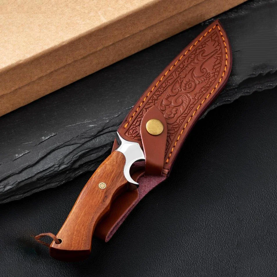Ручной Работы M390 Mark Sharp Blade Охотничий Нож Кемпинг EDC Инструменты Открытый