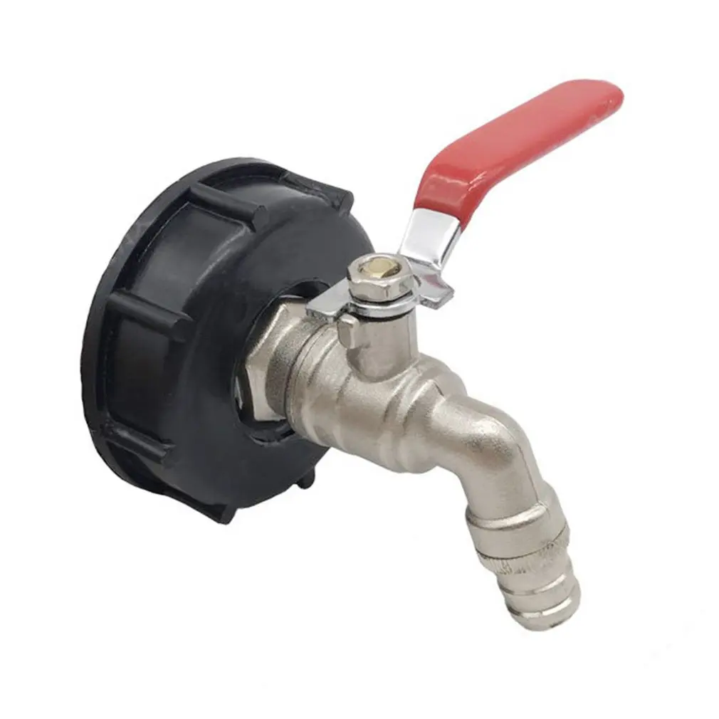 

IBC Tank Tap Adapter 2 Inch Coarse Thread Valve Fittings Garden Hose Connector Replacement Metal Drain tool For Home Connectors