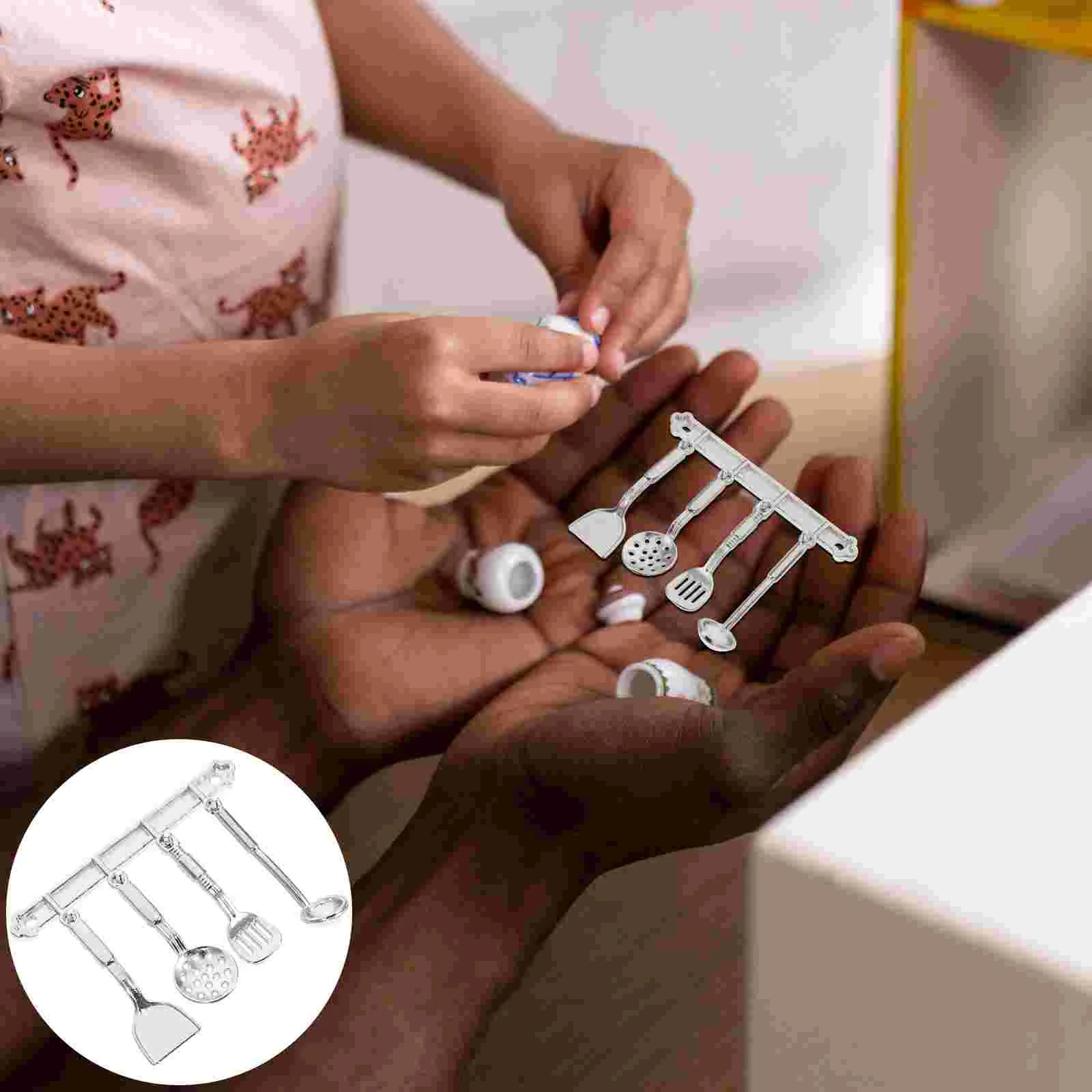 

1 комплект мини-кухонной посуды для дома, игрушки для ролевых игр, детские инструменты для приготовления пищи