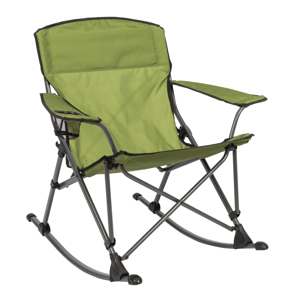 

Soft arm rocking quad chair