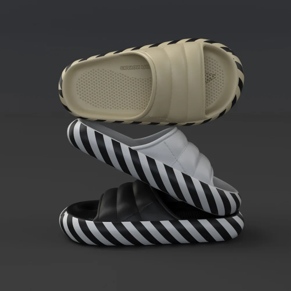 Сланцы ЭВА для мужчин и женщин пляжные тапочки дома улицы Губка Боб летние