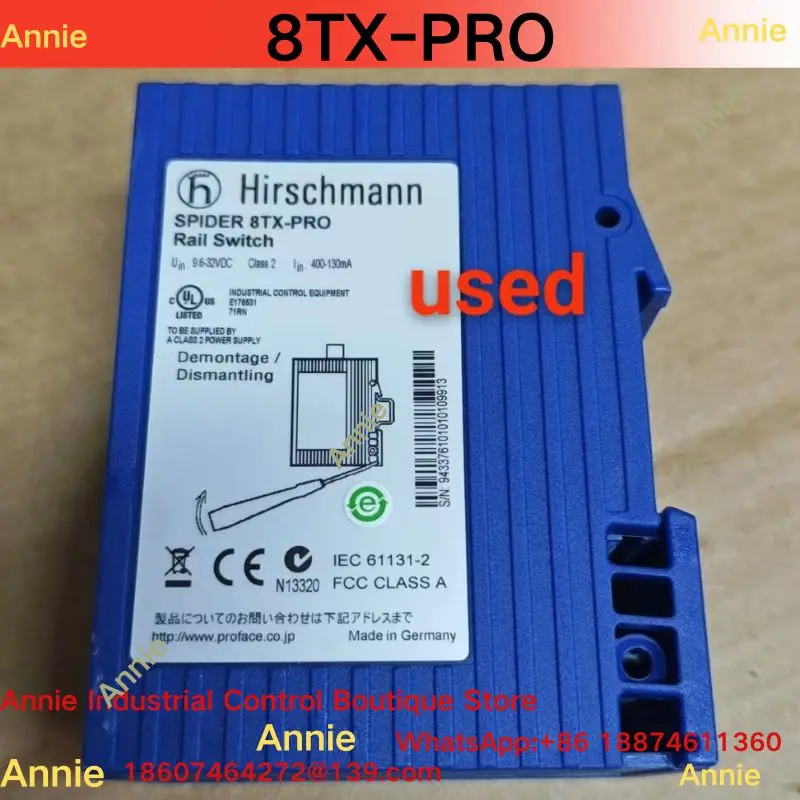 Фото совершенно новый промышленный коммутатор 8TX-PRO №5