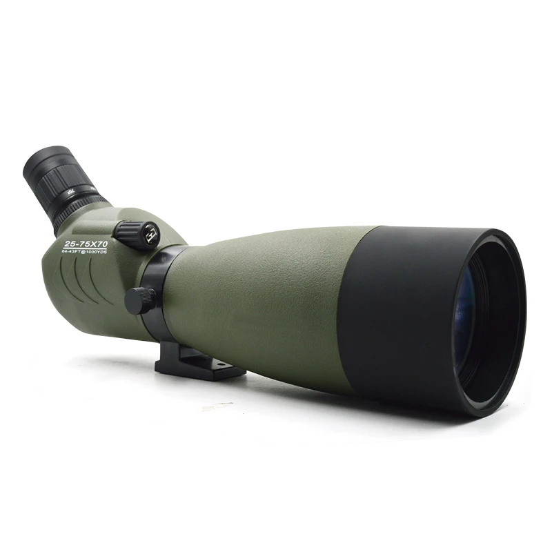 

US Warehouse 4-7 Days Shipment 25-75X70 Waterproof FMC BAK4 Birding Watching Hunting Zoom Monocular Spotting Scope Telescope