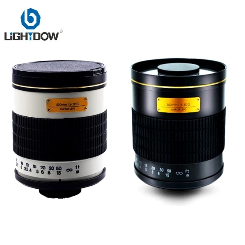 Lightdow 500 мм ручной телеобъектив для Canon EOS Rebel T8i T7i Nikon ...