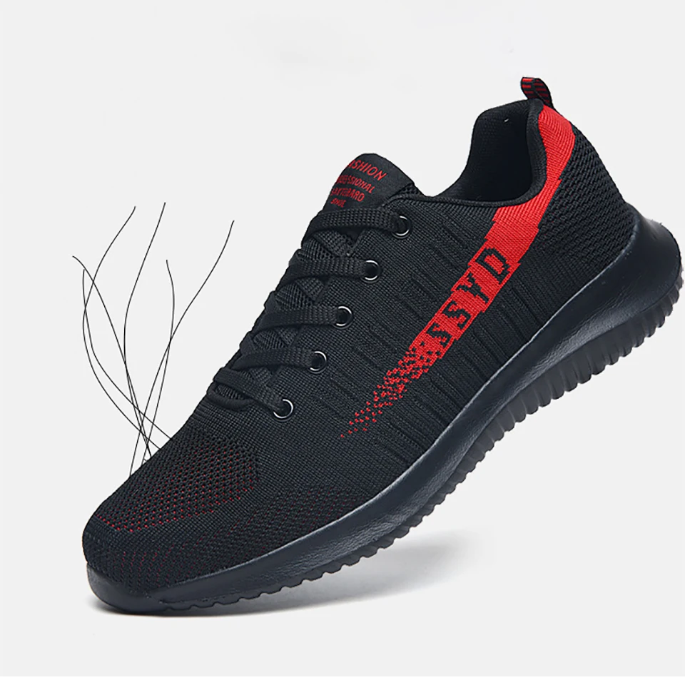 Loekeah Unisex Running Shoes Breathable Outdoor Sports Footwear Lightweight Casual Sneakers Fashion Couple Jogging Shoes Tennis