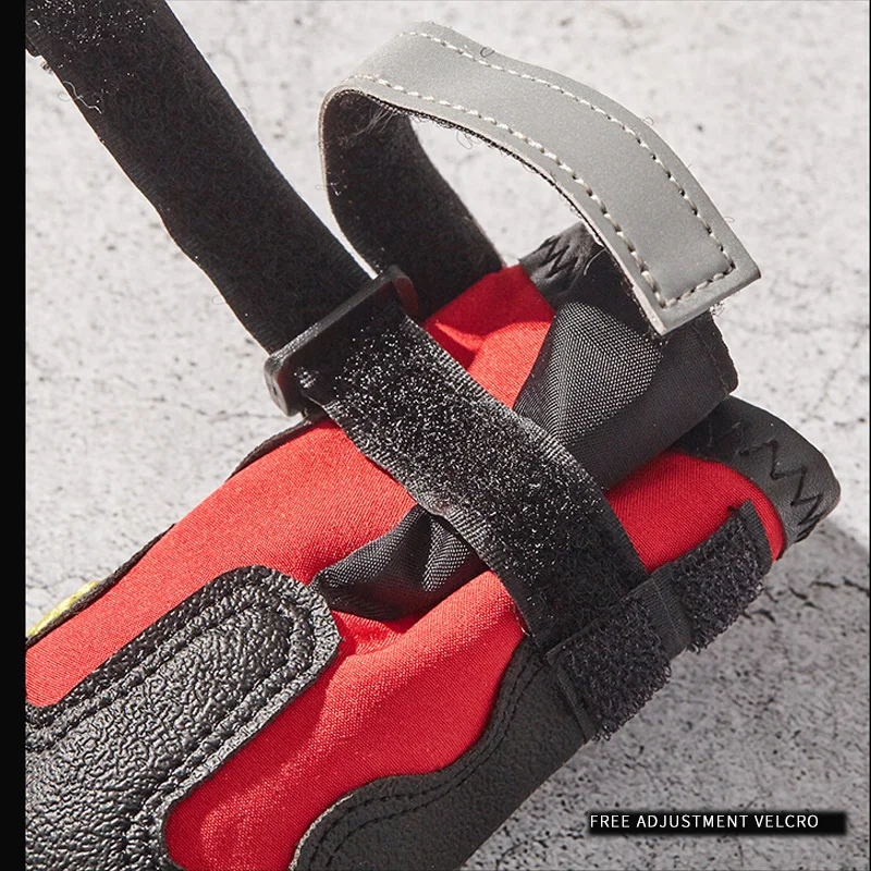 4 шт./компл. обувь для домашних питомцев спорта и езды на горах животных с ПВХ