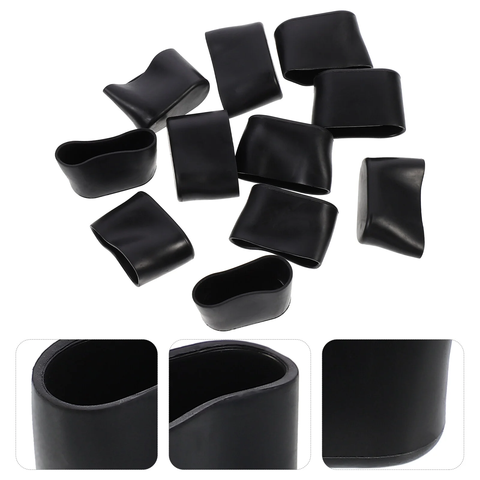 

Fixture Home Furniture Foot Pad Table Feet Furniture Covers Oval Caps Protectors