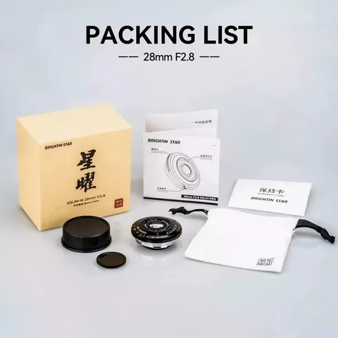 Объектив Brightin Star 28 мм F2.8 для Leica M