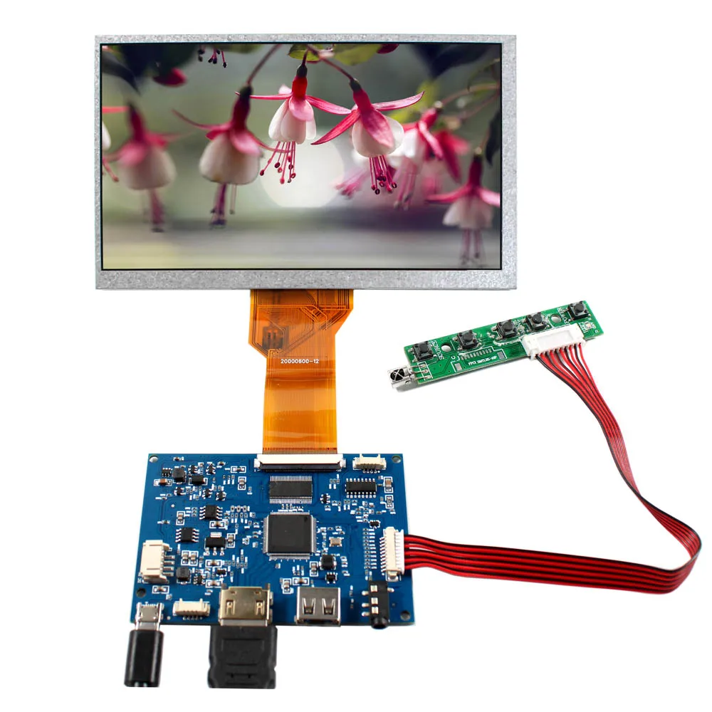 

7-дюймовый AT070TN92 800X480 WLED TFT-ЖК-экран со стандартным USB контроллером