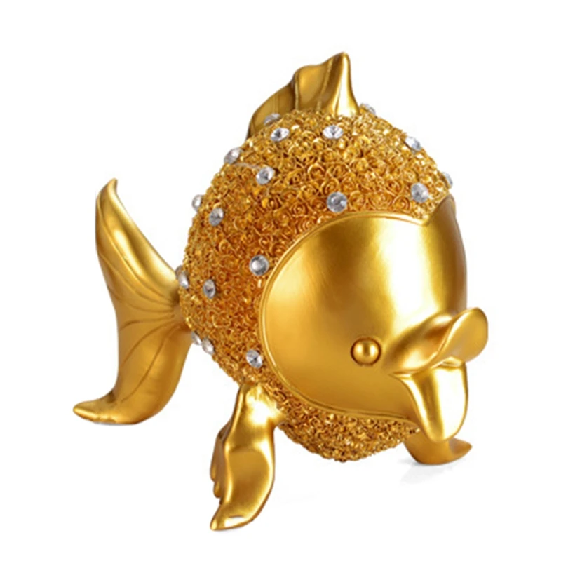 

Goldfish Ornaments, Resin Crafts, Hotel Bedroom, Living Room Decorations, Wine Cabinet Display, Partition Decoration