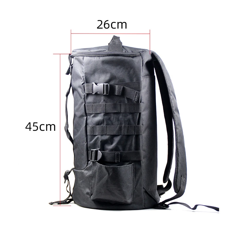 1 шт. цилиндрическая сумка для удочки Luya открытый рюкзак хранения на плечо мужчин