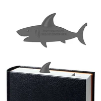 3d great white shark bookmarks textbook novel paper clips page holder stationery school stationery office supply friends gift