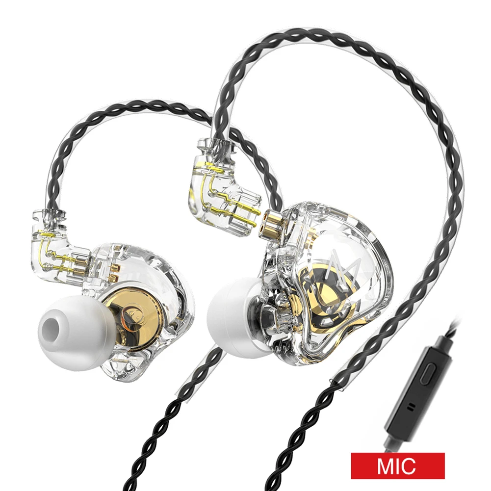 TRN MT1 Hi-Fi 1DD динамические наушники-вкладыши бас Металлический монитор спортивные