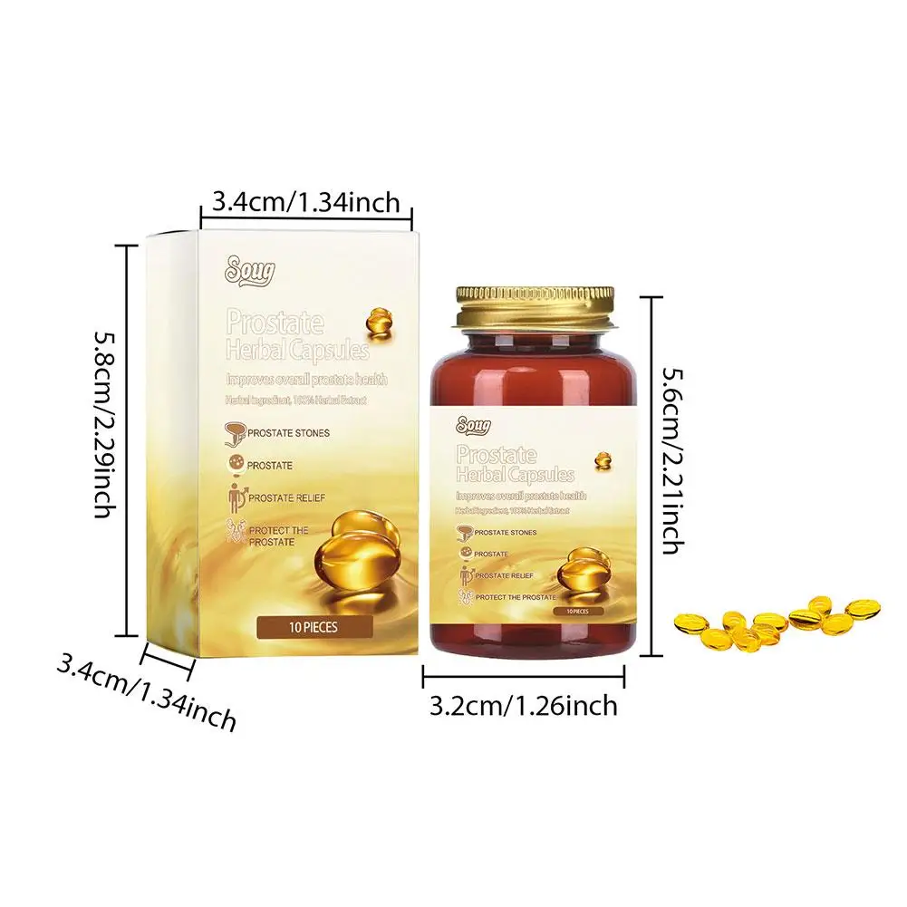 5 шт. SOUG высококачественные натуральные травяные капсулы для простаты удаления