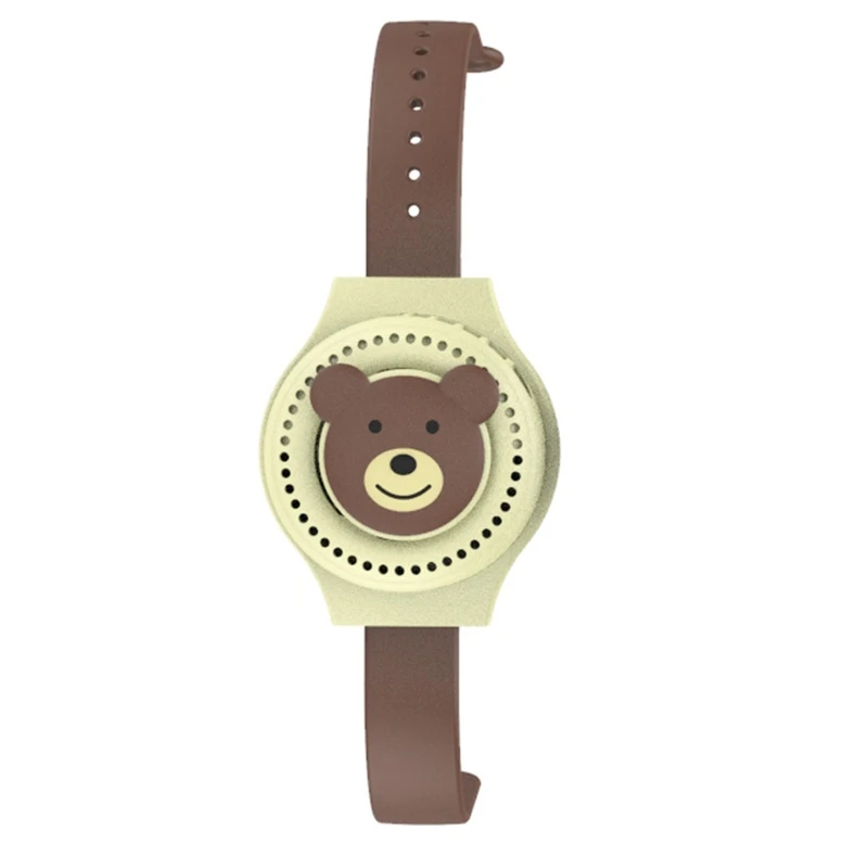 

Mini Carry Wrist Fan Watch Summer Portable USB Rechargeable Air Cooling Fan Detachable Personal Toy Watch Table Drop Shipping