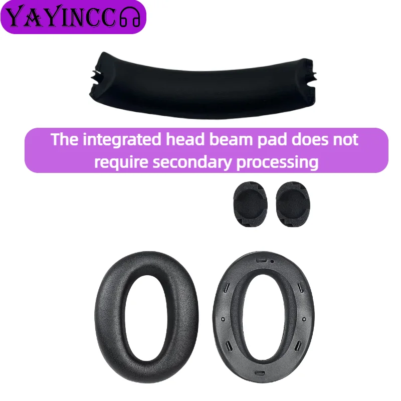 Фото YAYINCC Plug and Play повязка на голову для наушников, ремонт внутренней и замены кожаных/ледяных амбушюр, комбинированная для Sony WH-1000XM2/MDR-1000X №2
