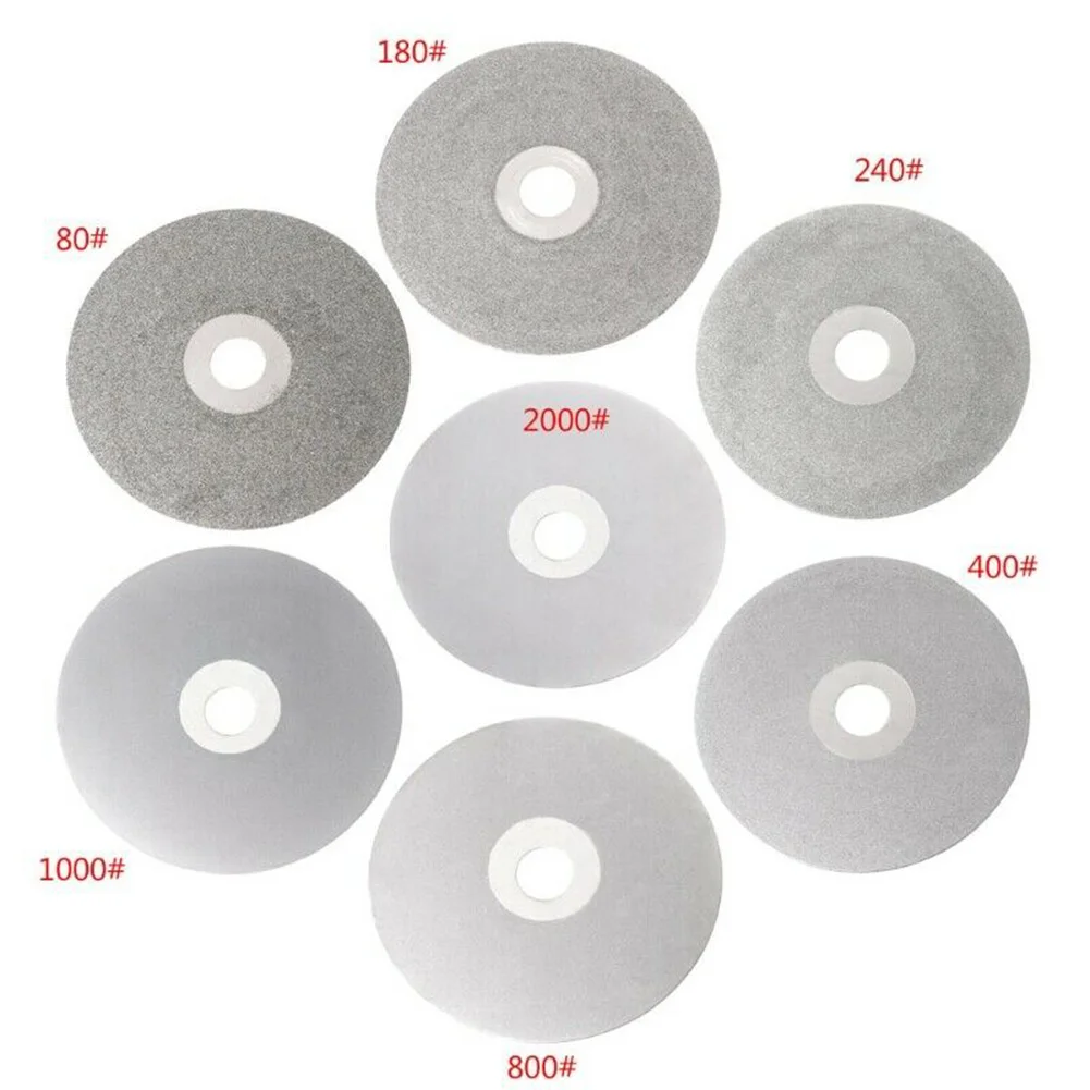 4" 100mm Diamond Coated Grinding Wheel Disc 80-2000# Diamond