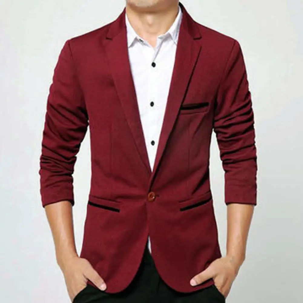 

Fabulous Man Jacket Turn-down Collar Cardigan Wedding Cardigan Man Business Coat