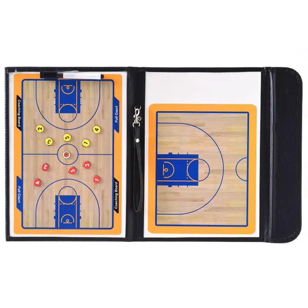 

Basketball Coaching Board Professional Coach Dry Erase Guiding Competition Teaching Clipboard Kit Sports Tool Outdoor