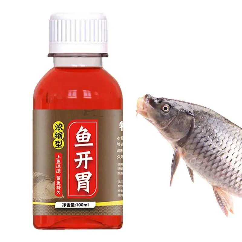 

Fish Attractant Freshwater High Concentration Red Worm Liquid Bait Fishing Bait Mate With Fishy Smell Enhancer For Bighead Carp