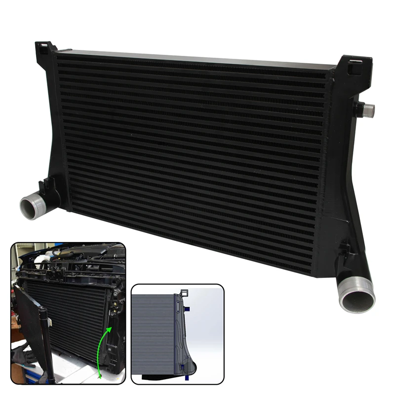 

Upgrade Intercooler For Audi A3/S3 / VW Golf GTI R MK7 EA888 1.8T 2.0T TSI Black / Silver