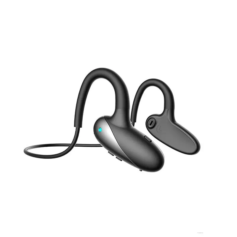 

Bluetooth-гарнитура с костной проводимостью, бинауральная Беспроводная спортивная Гарнитура для бега, подвесная гарнитура для ушей, бинауральн...