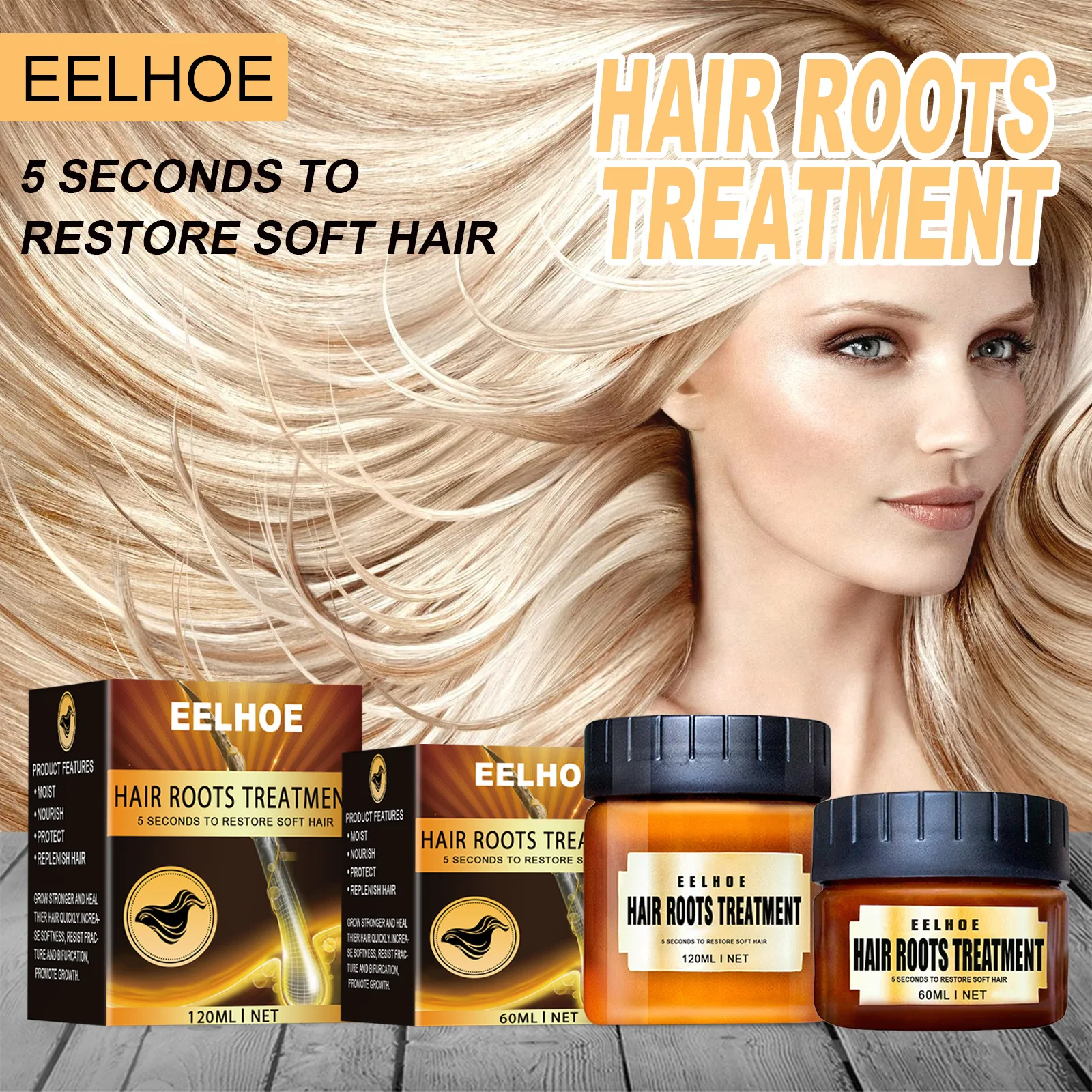

Кондиционер для стрижки волос hairroot, восстанавливающая формула для волос, помогающая с чёрными волосами и делает их гладкими