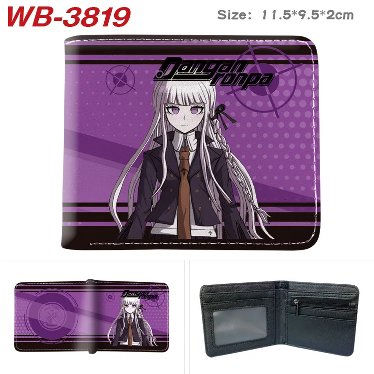 E-Mell Danganronpa: Trigger Happy Havoc Monokuma Naegi Makoto Kirigiri Kyoko yasuhiro taeko Junko Enoshima Short Wallet