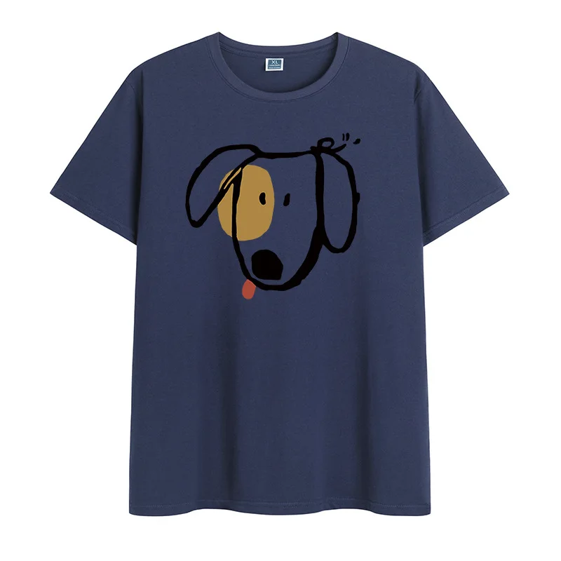 

Men's Clothing Funny Dog Graphic Design Comfortable Cotton Tees Novelty T-shirt Summer Style Tops Male