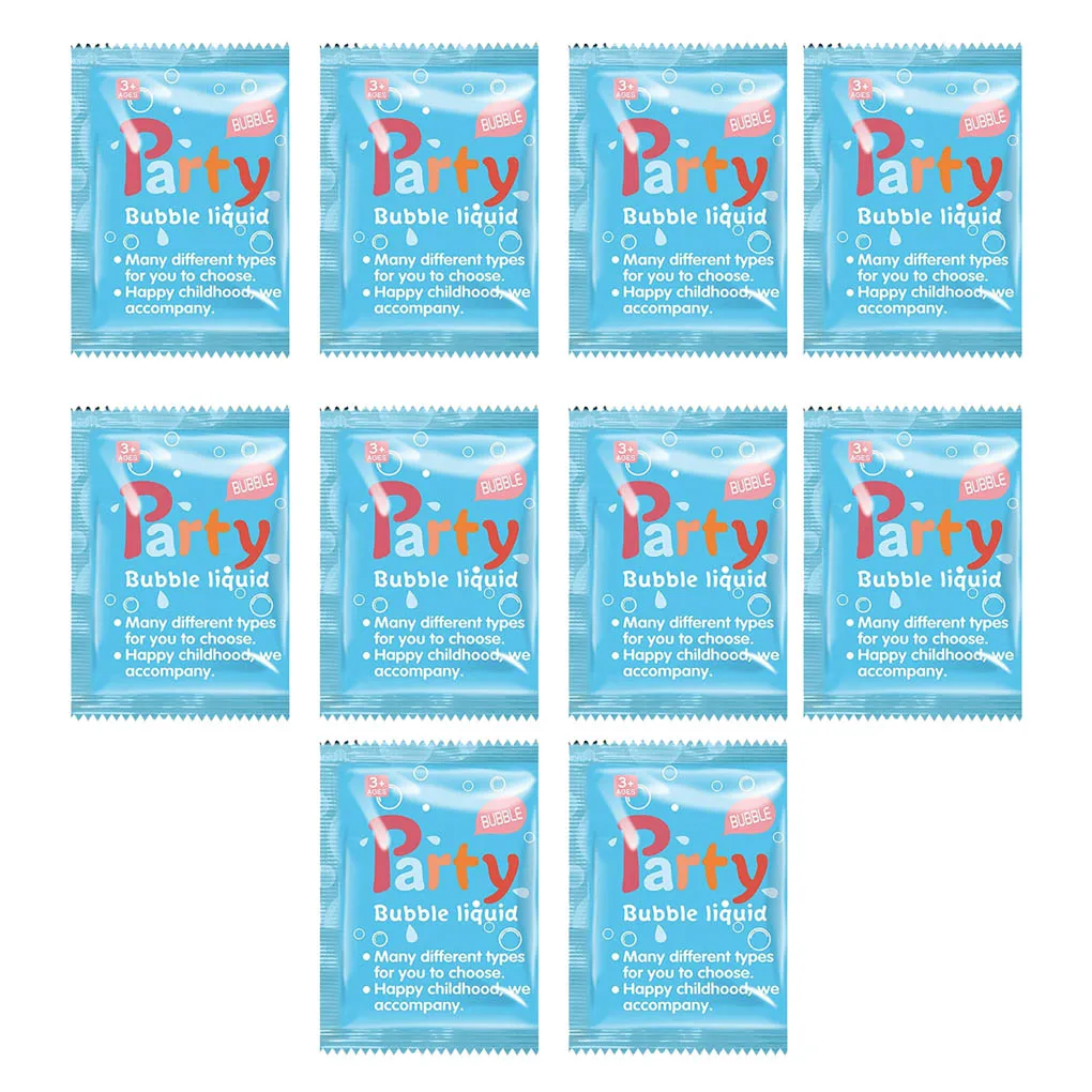 

10 шт пузырчатая машина жидкая портативная концентрированная 10 мл Замена наружный парк сад газон аксессуары для заправки