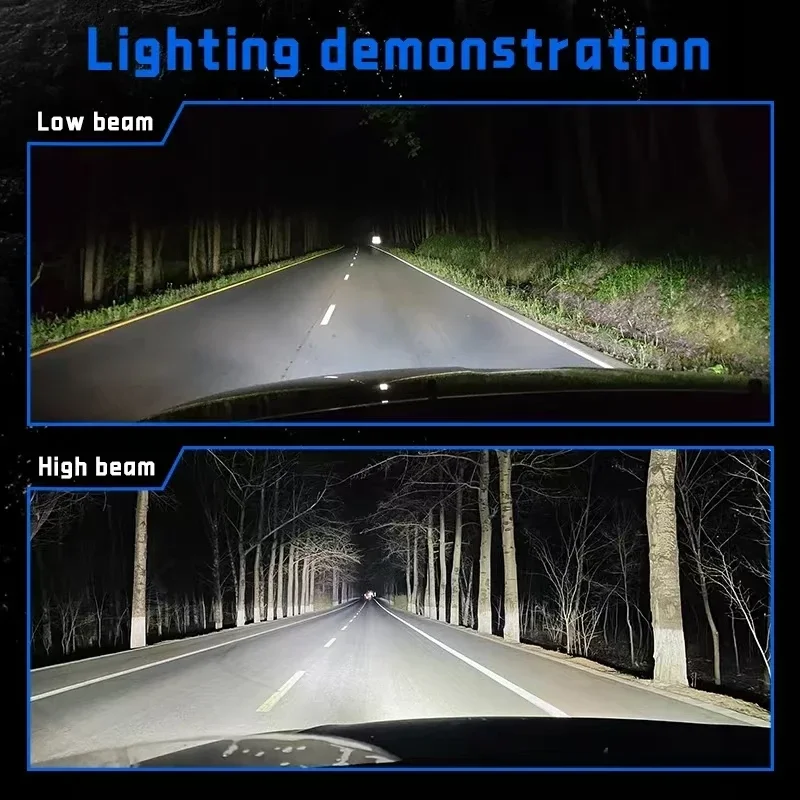 JUZIXING D1S Светодиодная ксеноновая фара Супер яркая высокая мощность 2000 Вт Plug&ampPlay