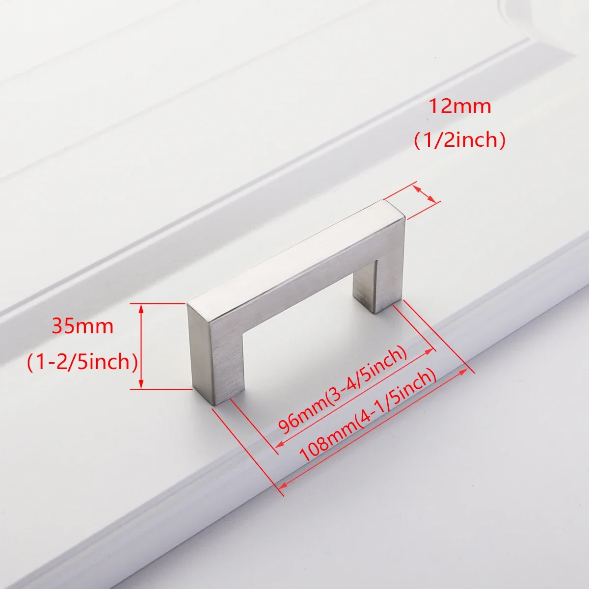 

Современные Квадратные Ручки Для Шкафа, Ручки Золотого, Серебряного, Черного Цвета Из Нержавеющей Стали Для Кухонных Дверей