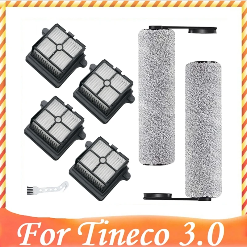 

Сменная роликовая щетка, HEPA-фильтр для стиральной машины Tineco 3,0, аксессуары для стиральной машины