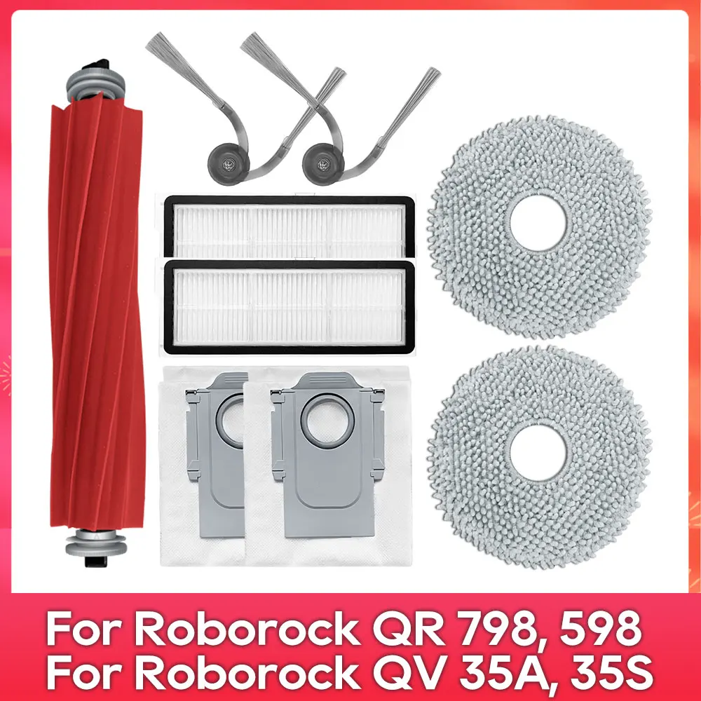 

Набор запчастей для Roborock Qrevo L / QV 35A / QV 35S / QR 598 / QR 798